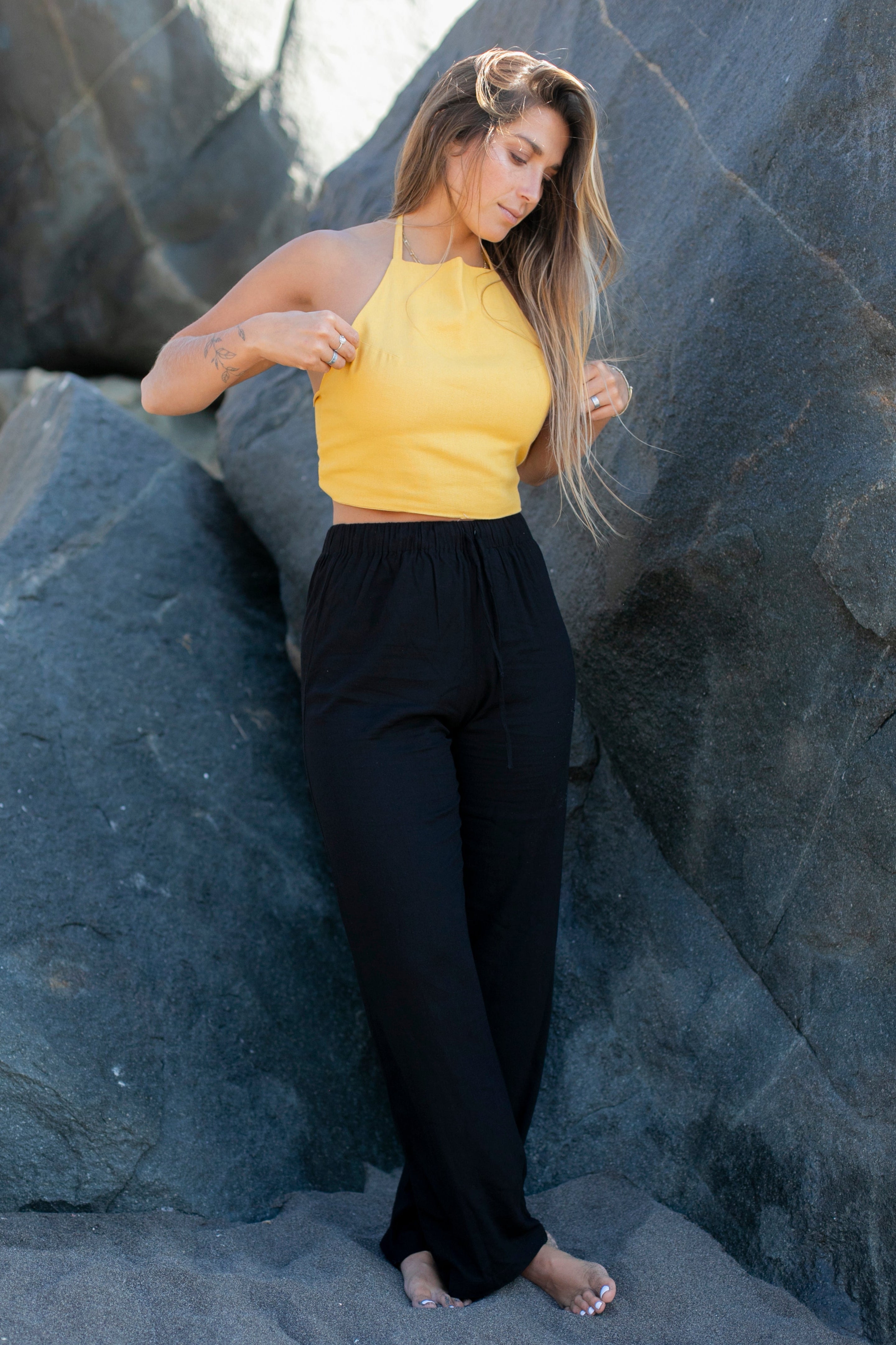 Pantalón Cascáis Negro