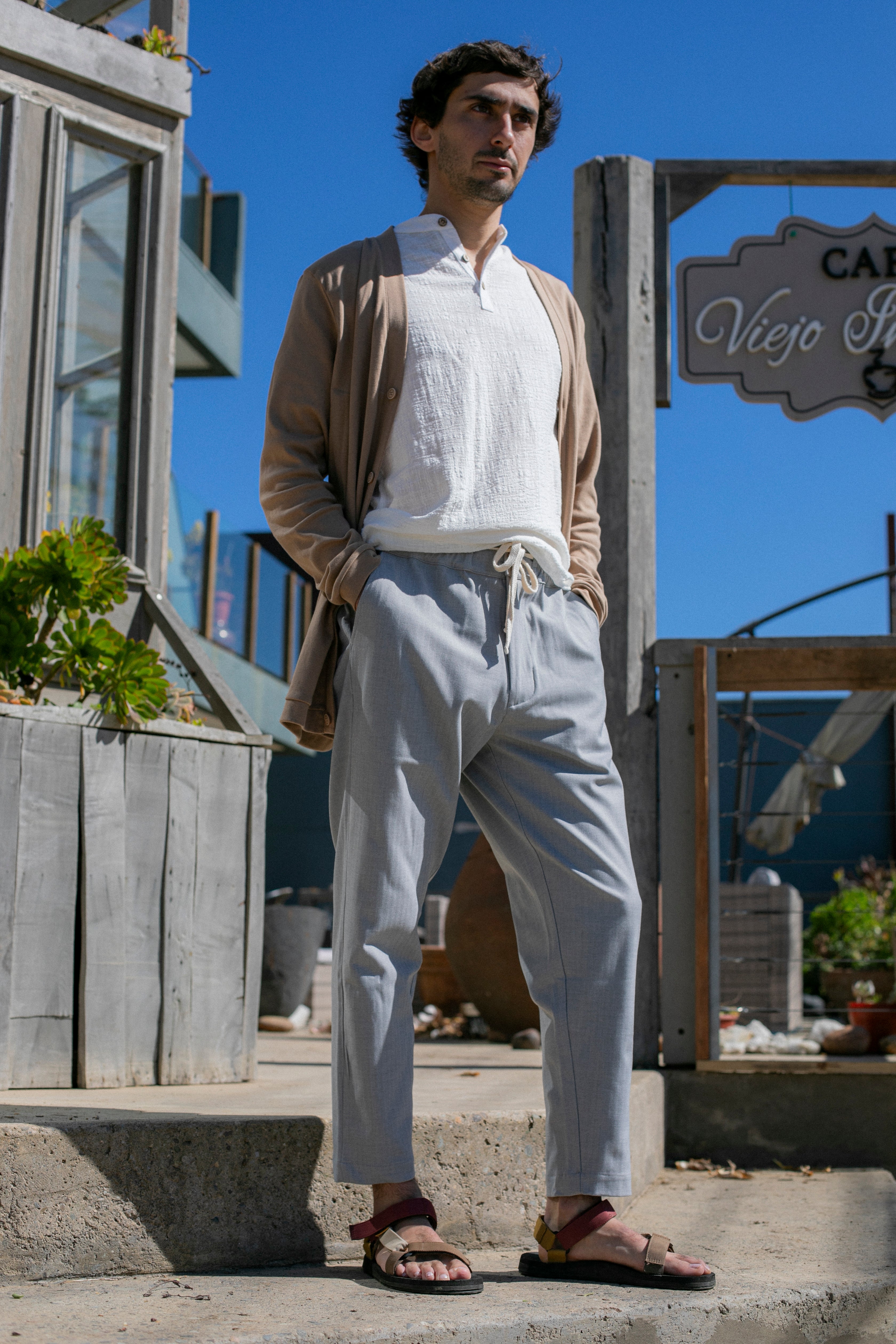 Pantalón Amalfi Gris