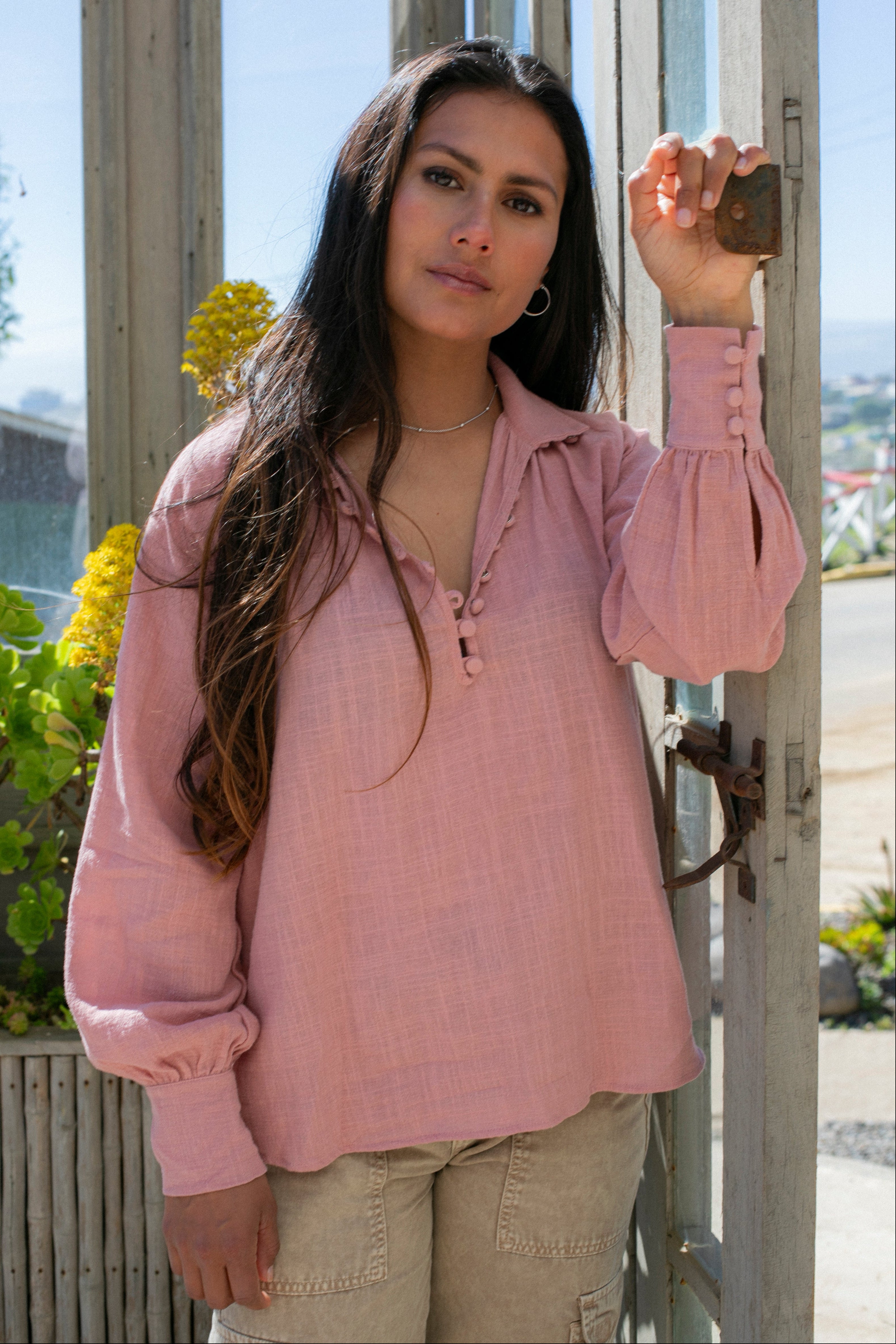 Blusa Ericeira Rosa