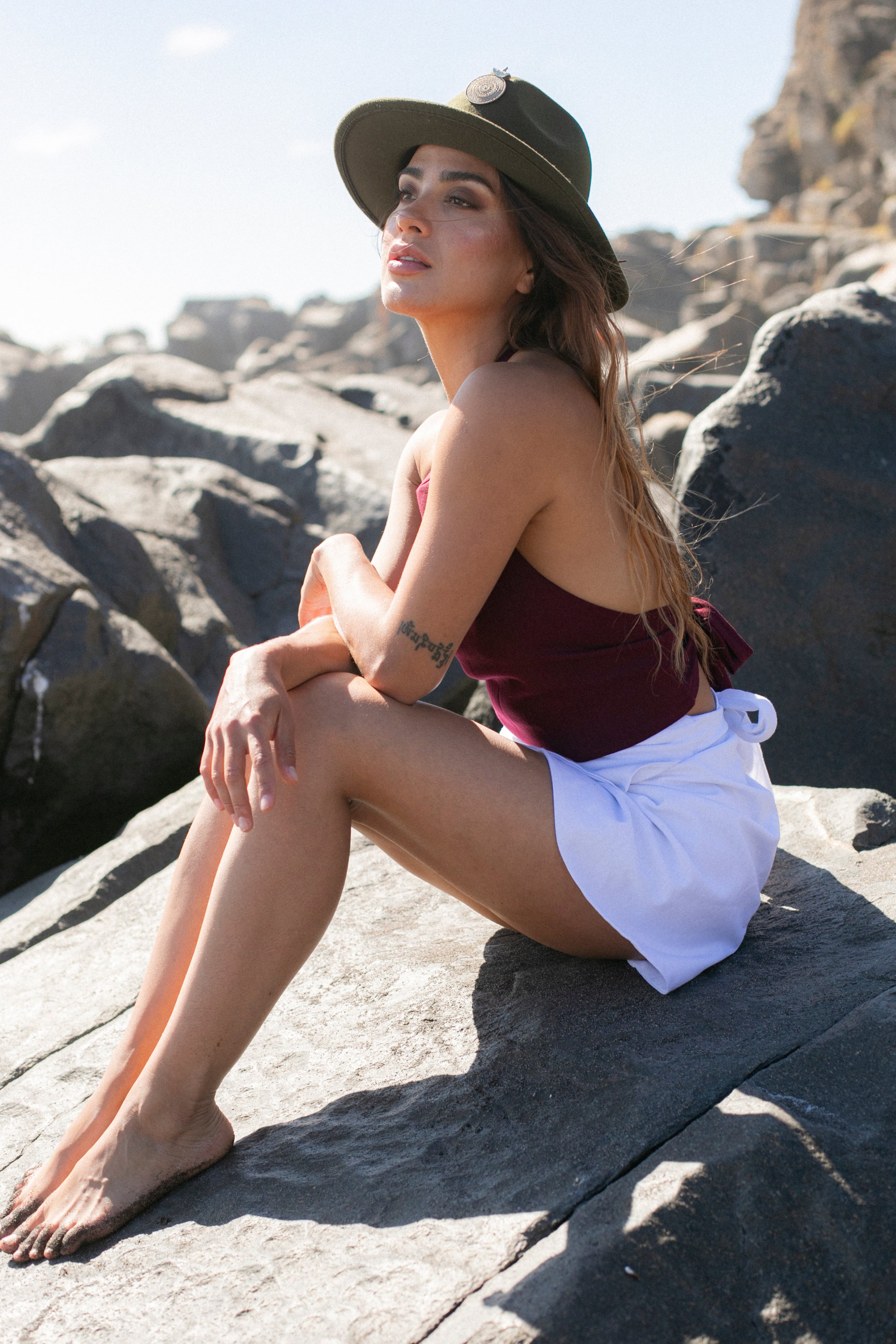 Falda Algarve Blanca