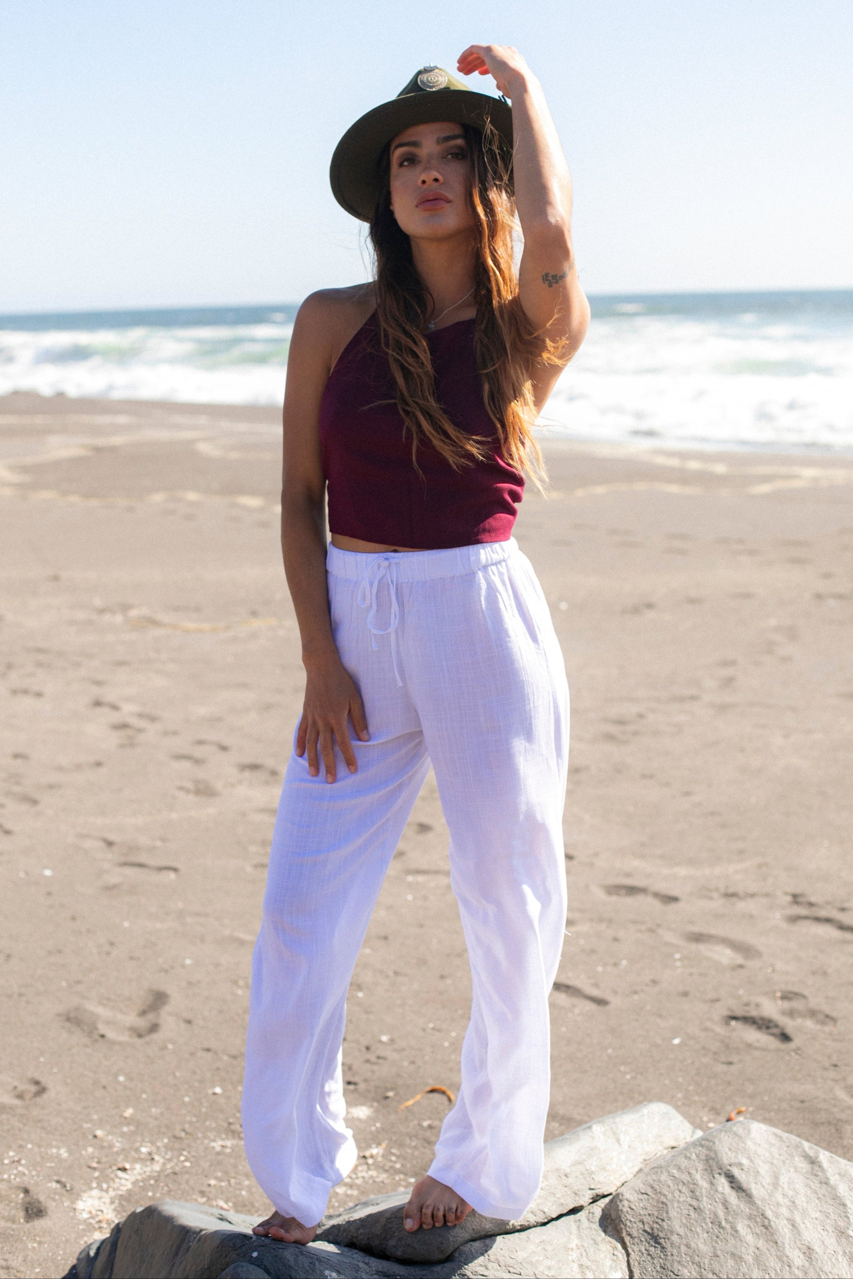 Pantalón Cascais Blanco