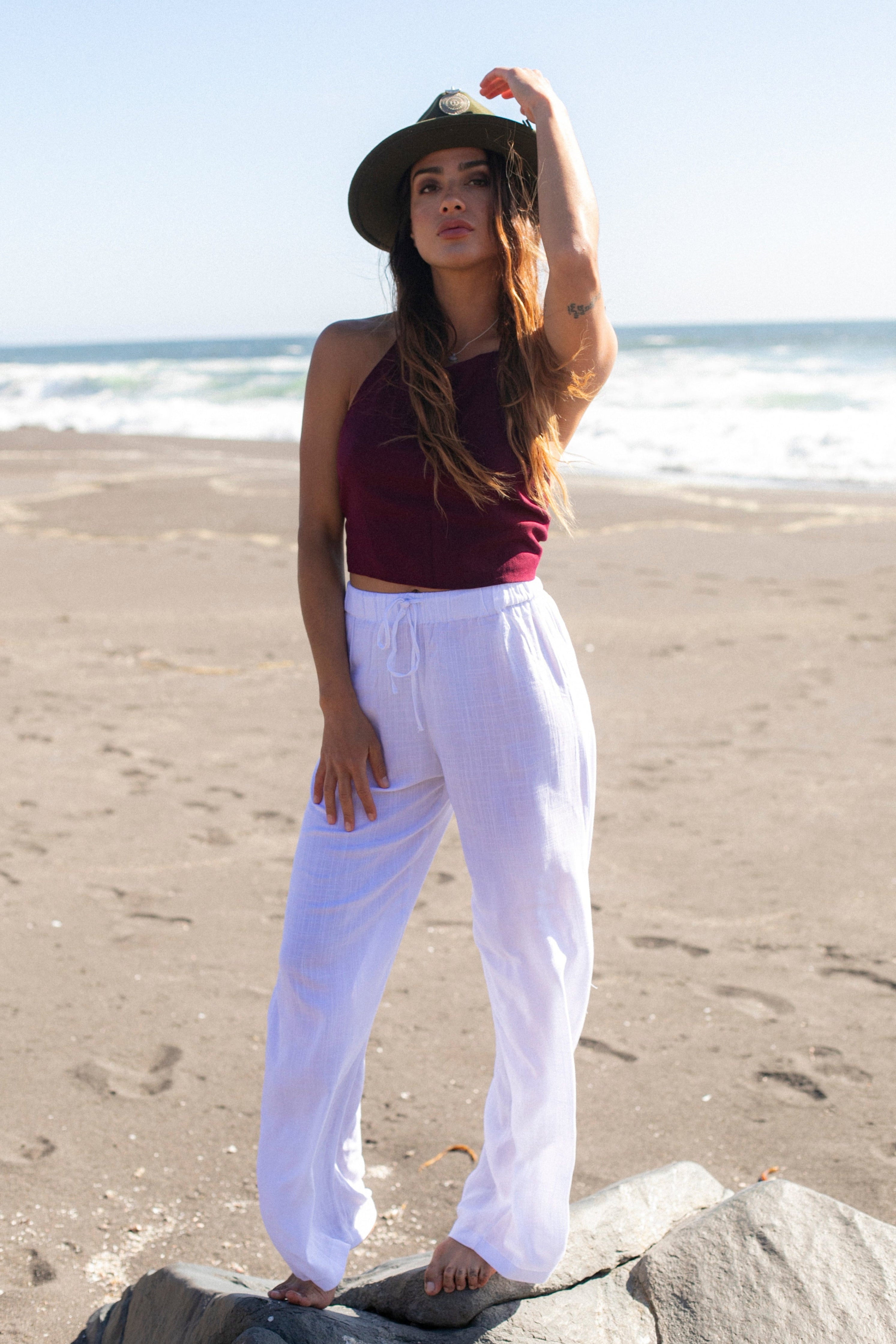 Pantalón Cascais Blanco