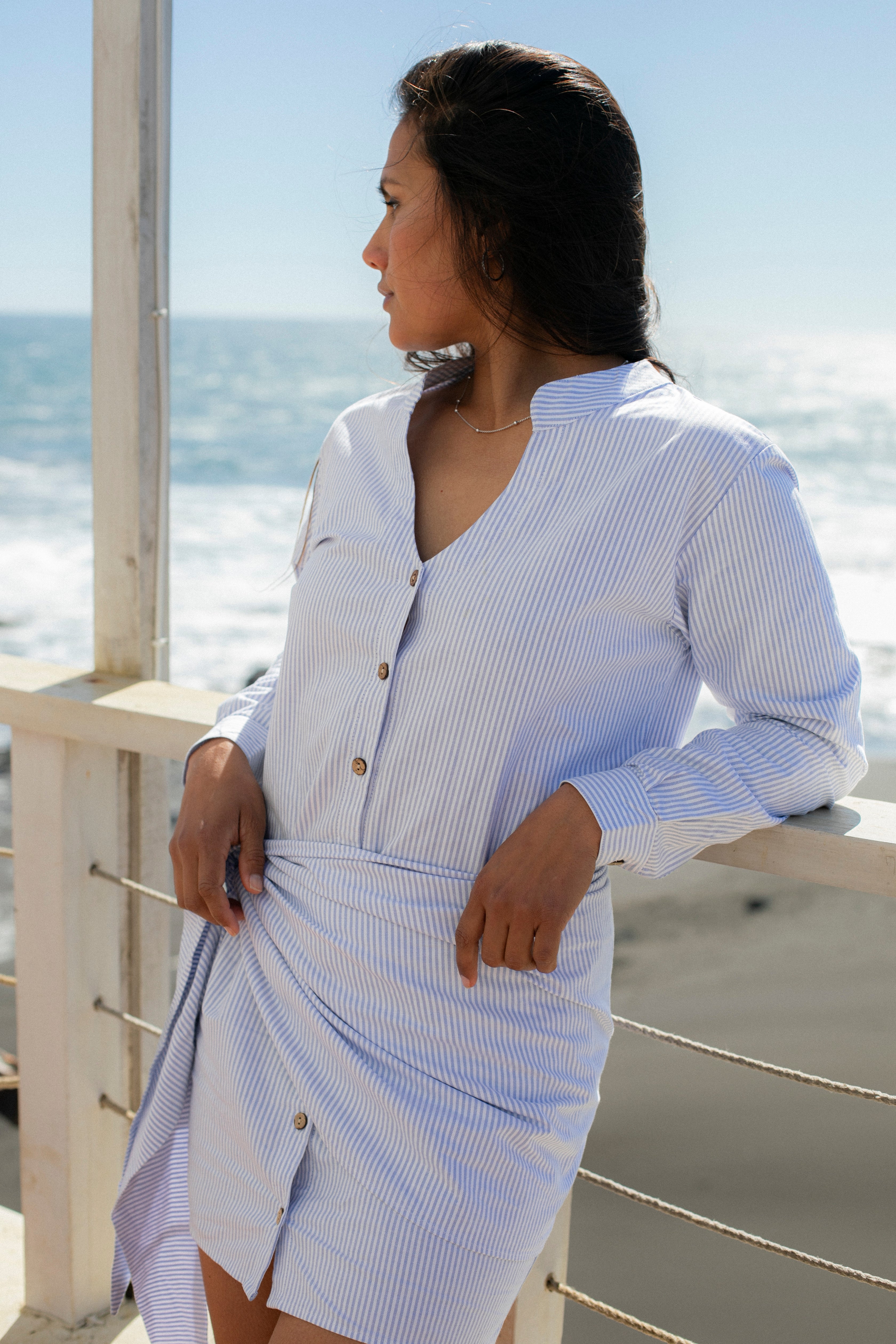 Vestido Sintra Celeste